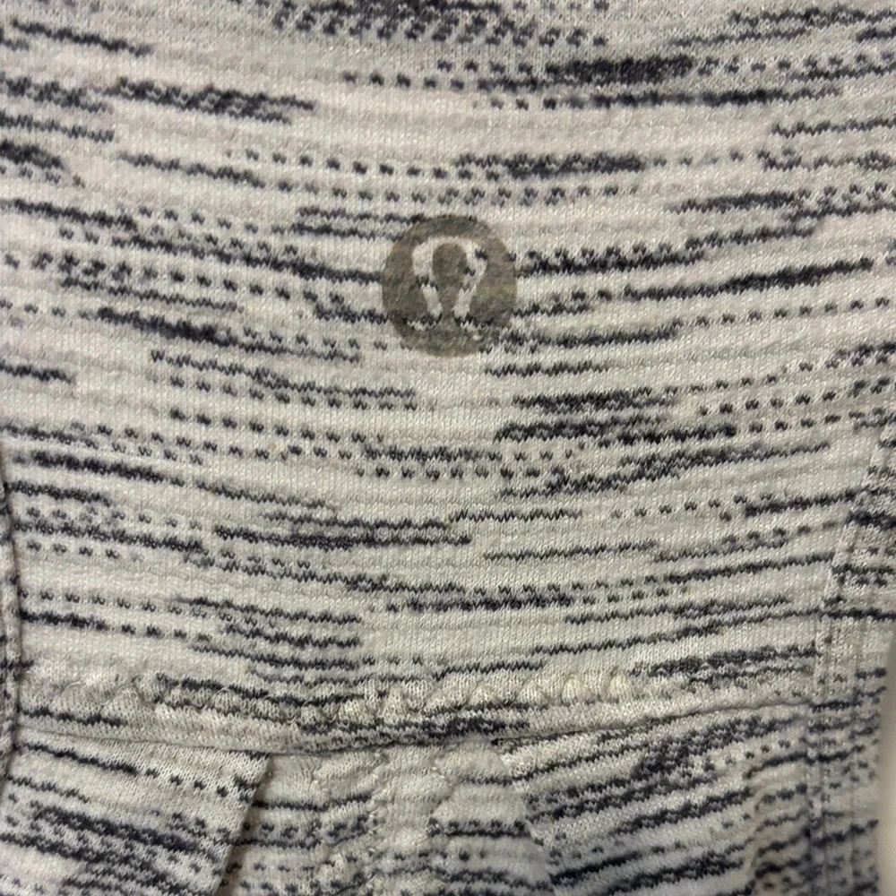 Lululemon yoga Singlet tank Gray white Running Top exercise sleeveless Athletic